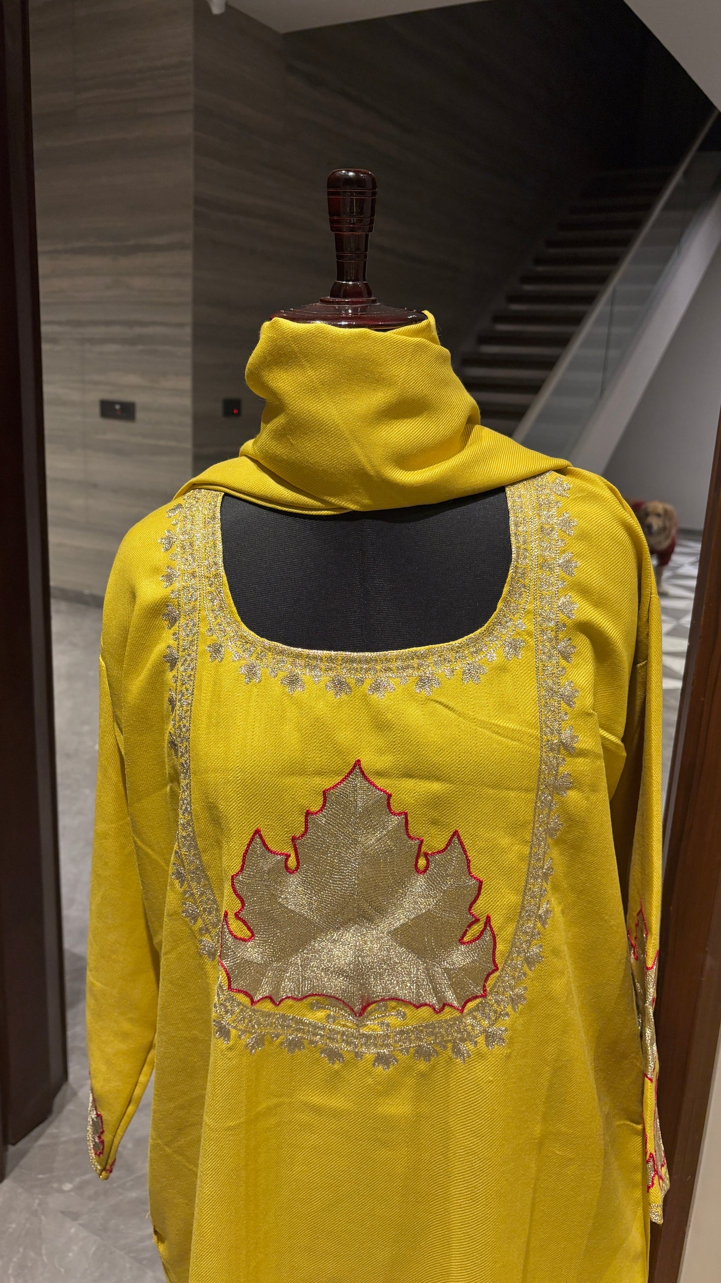 Kashmiri Embroidered Co-rd Set