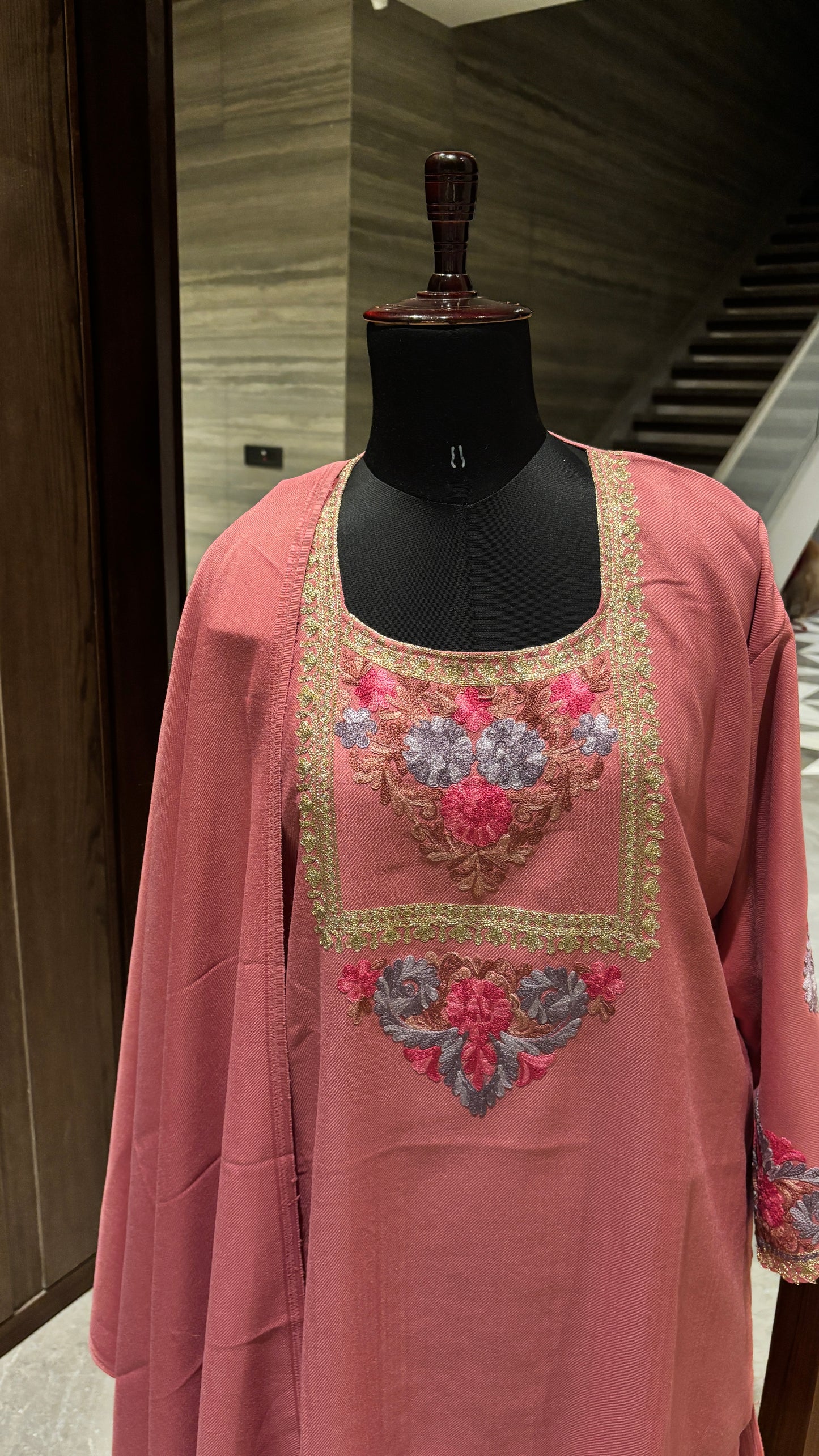 Kashmiri Embroidered Co-rd Set