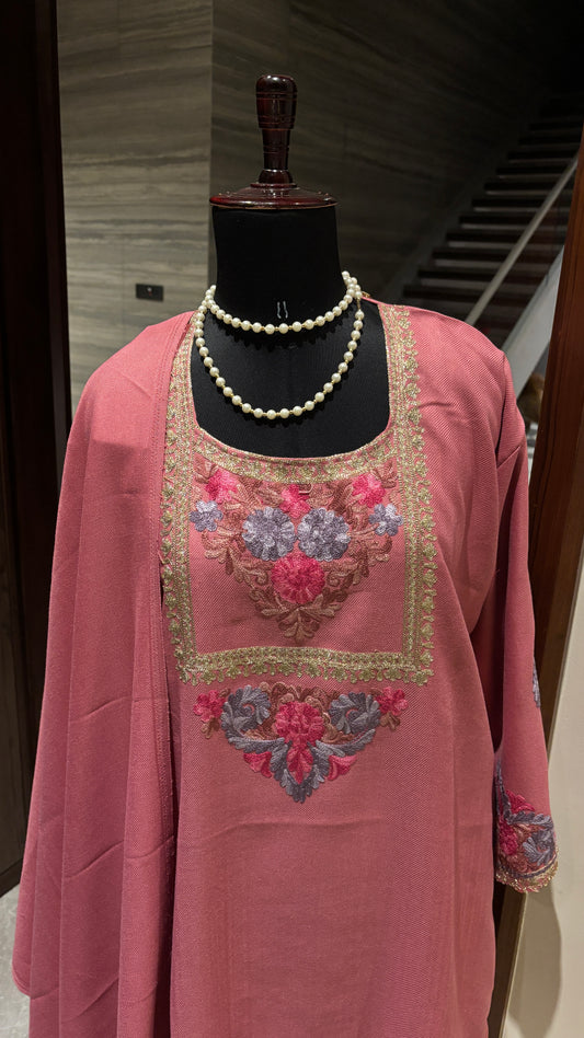 Kashmiri Embroidered Co-rd Set